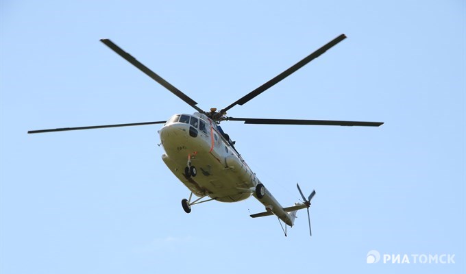Вертолет томской санавиации
