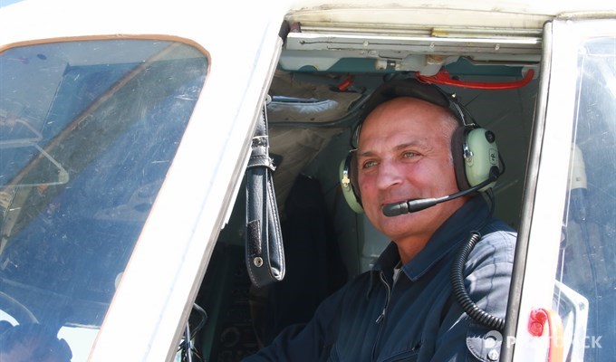 Александр Мартыненко, командир экипажа вертолета